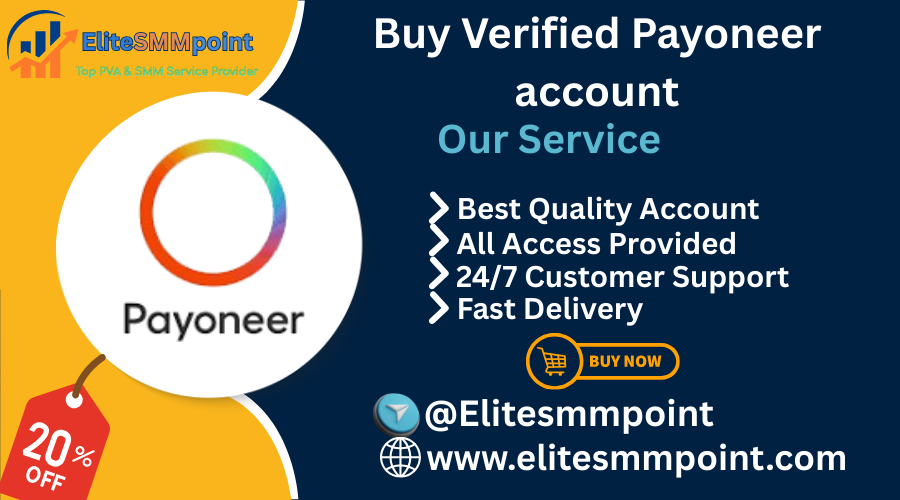 Buy Verified Payoneer Account