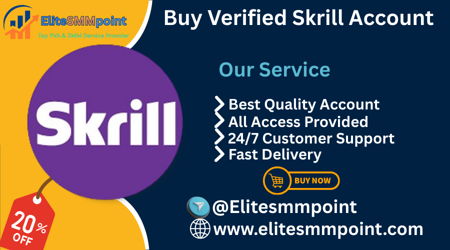 Buy Verified Skrill Account
